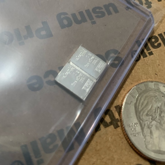 2 Grams Valcambi Suisse Fine Silver FS Bars - Picture 3 of 6